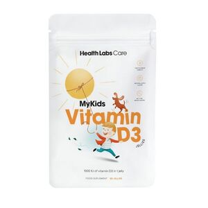 Health Labs Care My Kids Vitamin D3 želé bonbony bez přidaného cukru 60 ks obraz