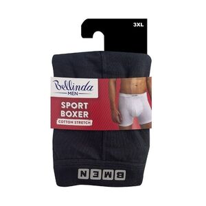 Bellinda Pánské bavlněné boxerky Sport vel. 3XL 1 ks černé obraz