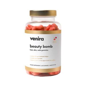 Venira Beauty bomb medvídci pro vlasy, nehty a pleť třešeň 60 ks obraz