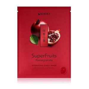 KORIKA SuperFruits Granátové jablko hydratační sheet maska 25 g obraz