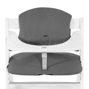 Hauck Polstrování Select na židličky Alpha+, Beta+ a Arketa, Muslin, Dark Grey obraz