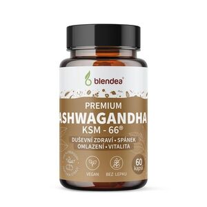 Blendea Ashwagandha KSM-66 60 kapslí obraz