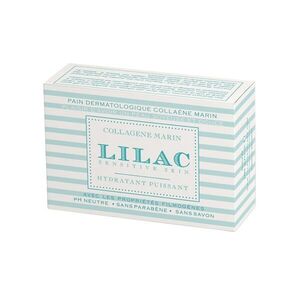 LILAC Zpevňující mycí kostka s mořským kolagenem 100 g obraz