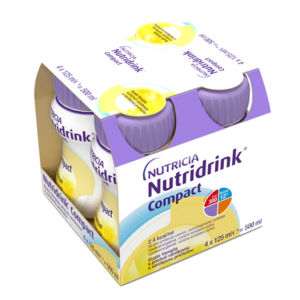 Nutridrink Compact s příchutí vanilkovou 4x125 ml obraz