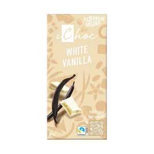VIVANI iChoc tabulka bílá s vanilkou BIO vegan 80 g obraz