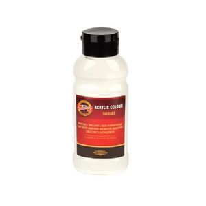 KOH-I-NOOR 1627/0100 - akrylová barva 500 ml, bílá obraz