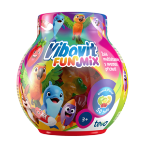 Vibovit FunMix želé multivitamíny 50 ks obraz