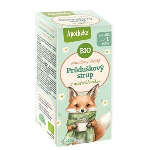 Apotheke BIO Pohádkový sirup Průduškový 250 g obraz