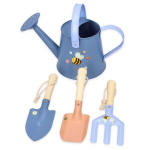 Adam Toys Zahradní set pro děti – 4 ks, modrý, 3+ obraz