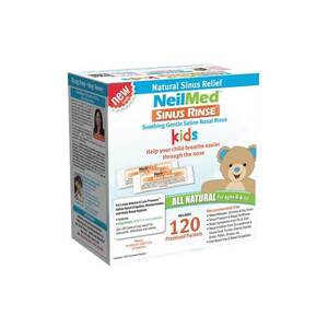 NeilMed Proplach nosu Sinus Rinse, Kids, Izotonický, 120 náhradních sáčků obraz