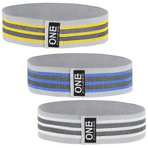 One Fitness Sada odporových gum Hip band HB001 3v1 obraz