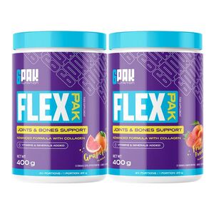 6Pak Nutrition Kloubní výživa Flex Pak 400 g - akce 1+1 ovocný punč + grep obraz