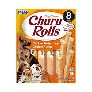 Inaba Churu Rolls dog snack kuře 8x12 g obraz
