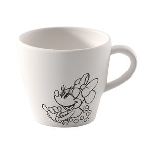 VILLEROY & BOCH Šálek na kávu z kolekce MANUFACTURE ROCK BLANC - MICKEY MOUSE 160 ml obraz