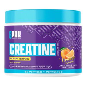 6Pak Nutrition Creatine Monohydrate + taurin 300 g jablko obraz
