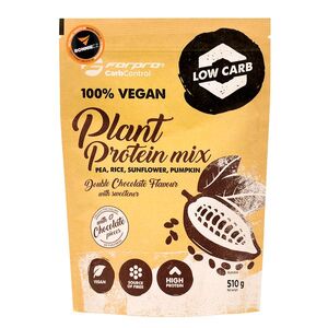 ForPro Veganský protein 510 g dvojitá čokoláda obraz