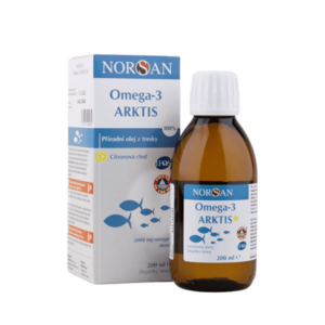Norsan Omega-3 Arktis olej s citronovou příchutí 200 ml obraz