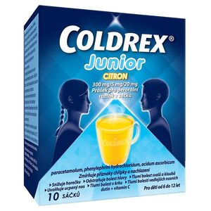 COLDREX Junior citron 10 sáčků obraz