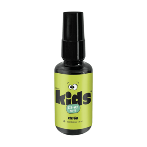 VERRA Kids D3+K2 sprej citrón 30 ml obraz