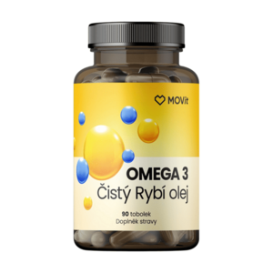 MOVIT ENERGY Omega 3 Čistý Rybí olej 90 tobolek obraz