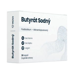 MOVIT ENERGY Postbiotikum Butyrát sodný 30 enterosolventních kapslí obraz