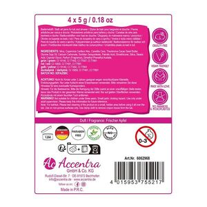 ACCENTRA Pastelky do vany koolkidz jablko 4 barvy 20 g obraz