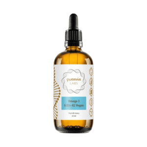 PURAVIA LABS Prenatal omega 3 & D3 + K2 vegan 60 ml obraz