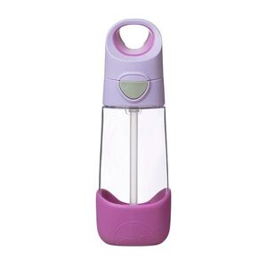 B.BOX Lahev na pití s brčkem sugar plum 450 ml obraz