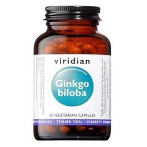 VIRIDIAN Nutrition Ginkgo Biloba 60 kapslí obraz