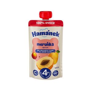 HAMÁNEK Meruňka a jablko 4m+ 100 g obraz