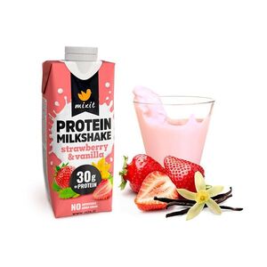 MIXIT Proteinový milkshake jahoda & vanilka 330 ml obraz