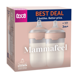 LOVI Mammafeel set lahví 3m+ 250 ml 2 kusy obraz