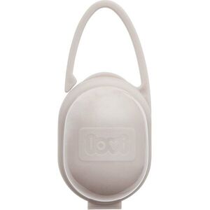 LOVI Dummy Case 0+ m krabička na dudlík odstín Beige 1 ks obraz