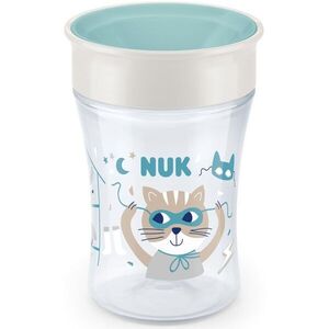 NUK Magic Cup hrnek s víčkem 8m+ Green 1 ks obraz