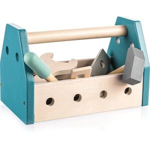 Zopa Wooden Tool Box sada nářadí Blue 14 ks obraz