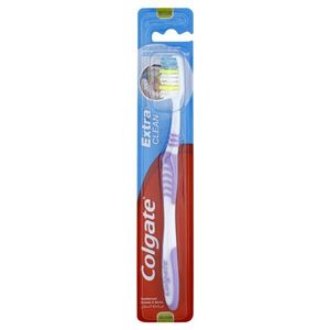 Colgate Extra Clean Medium zubní kartáček medium 1 ks obraz