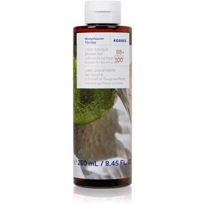 Korres Ginger Lime hydratační sprchový gel 250 ml obraz