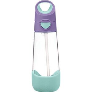 b.box Bottle with Straw láhev s brčkem Lilac Pop 1 ks obraz