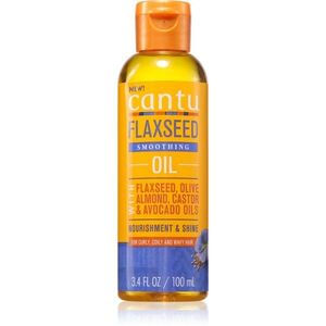 CANTU FlaxSeed Smoothing Oil hydratační a vyživující olej na vlasy 100 ml obraz