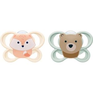 NUK Perfect Match Air 0-2 m dudlík Fox/Bear 2 ks obraz