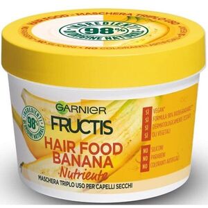 Garnier Fructis Banana Hair Food vyživující maska pro suché vlasy 390 ml obraz