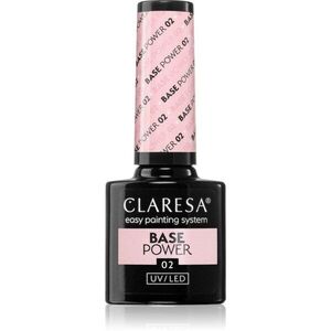 Claresa UV/LED Base Power podkladový lak pro gelové nehty odstín 02 5 g obraz
