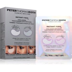 Peter Thomas Roth Instant FIRMx Collagen Infusion Tighteneing Eye Patches zpevňující gelové polštářky pod oči 1 ks obraz