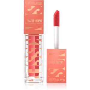 MAYBELLINE NEW YORK Sunkisser Matte tekutá tvářenka s matným efektem odstín 40 Rose Burst 4.7 ml obraz