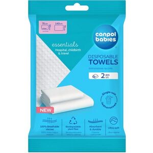 Canpol babies Disposable Towels jednorázové ručníky 2 ks obraz