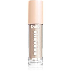 Delia Cosmetics Mix&Match Highlighter Liquid Glow tekutý rozjasňovač odstín 08 4 ml obraz
