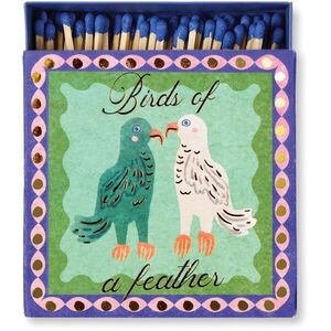 Paddywax Square Birds of a Feather zápalky 125 ks obraz