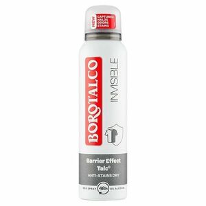 Borotalco Dezodorant Invisible v spreji 150ml obraz