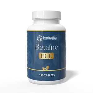 Betaín HCL - 110 tablet - Herbatica obraz