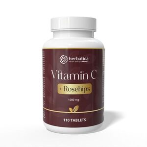 Vitamín C 1000 + šípky - 110 tablet - Herbatica obraz